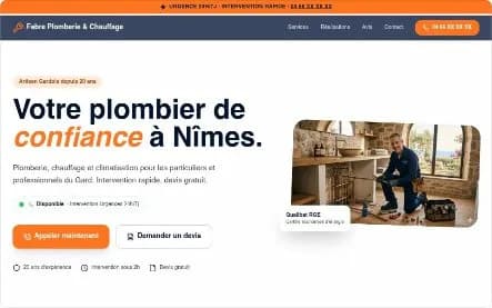 Démo Plombiers & Artisans du bâtiment