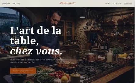 Démo Traiteurs & Chefs à domicile