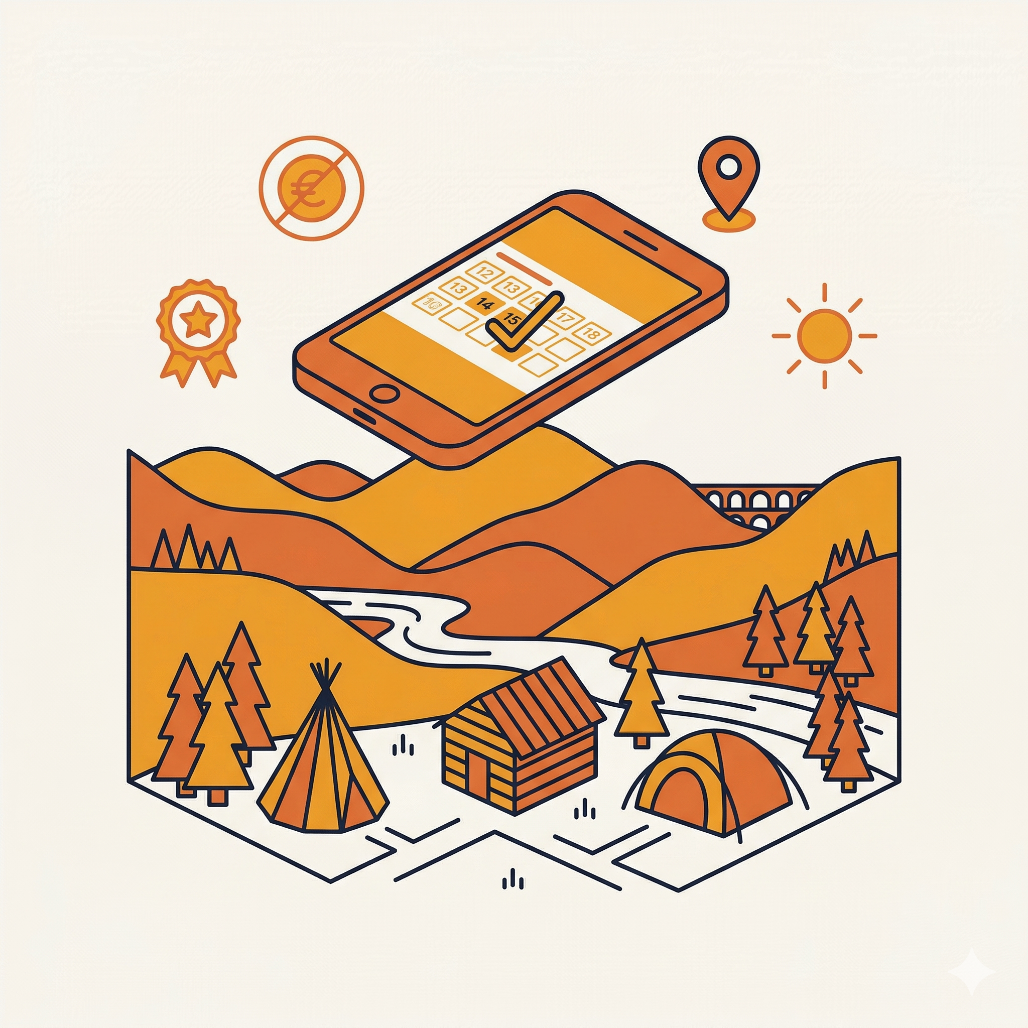 Site internet pour camping et hébergement plein air dans le Gard : le guide 2026